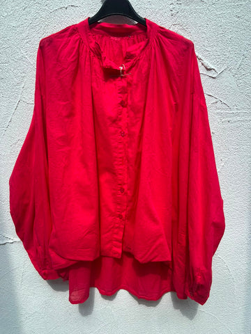 CHEMISE/TUNIQUE - RED - ART-11011154-MSC