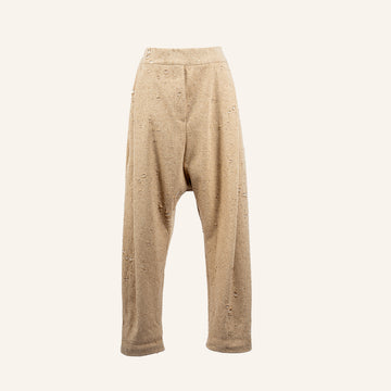 Pantaloni da donna - Beige - 6455