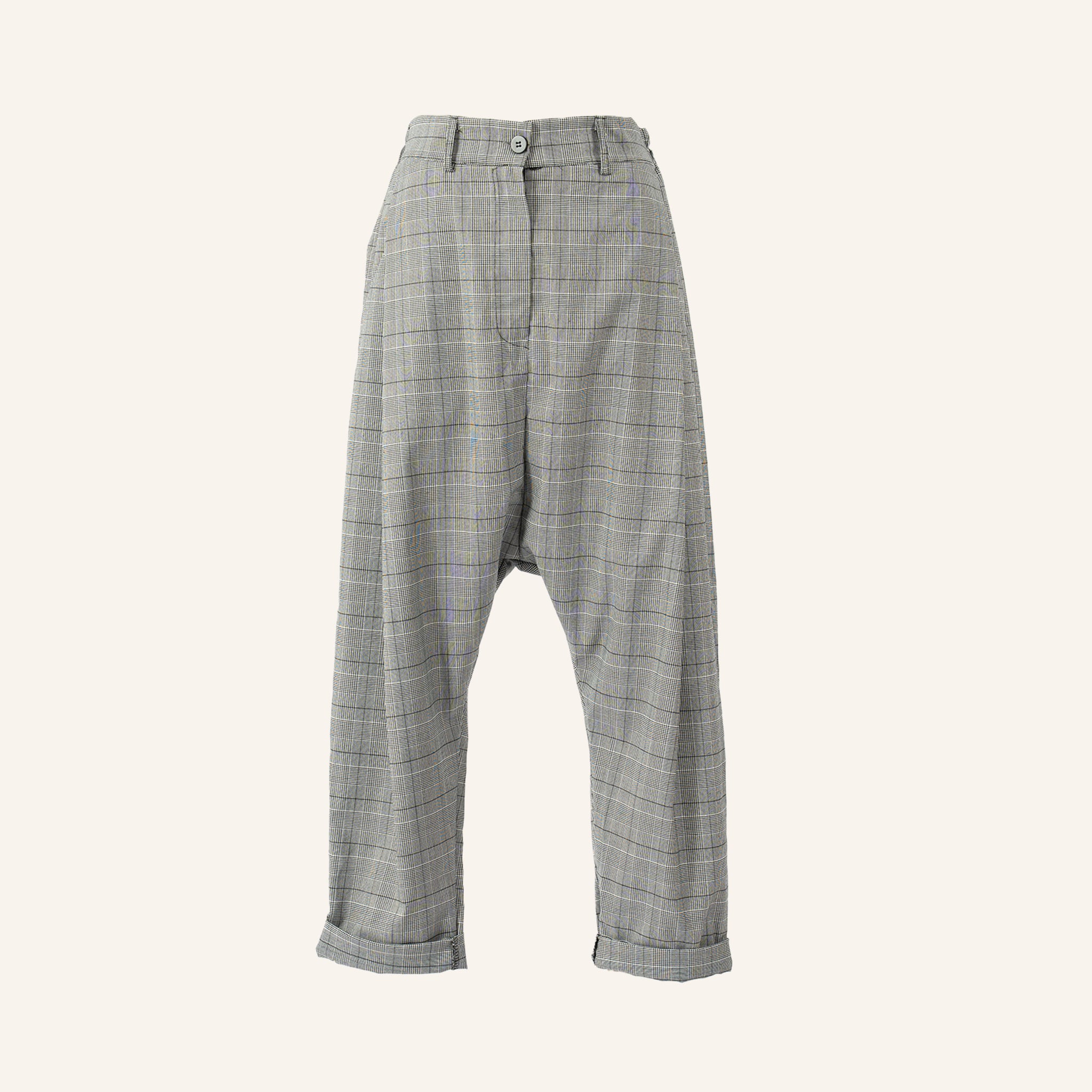 Pantaloni da donna - Black & Gray - 6161