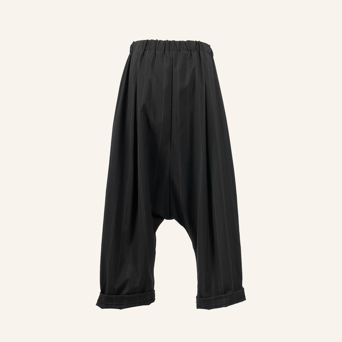 WOMEN PANT BLACK WITH GRAY LINES - 824062