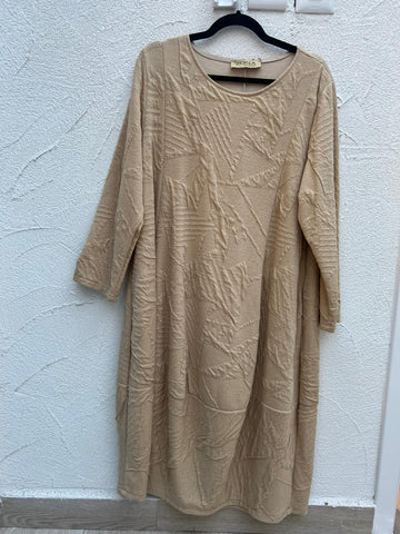 VESTIDO - BEIGE - 56402