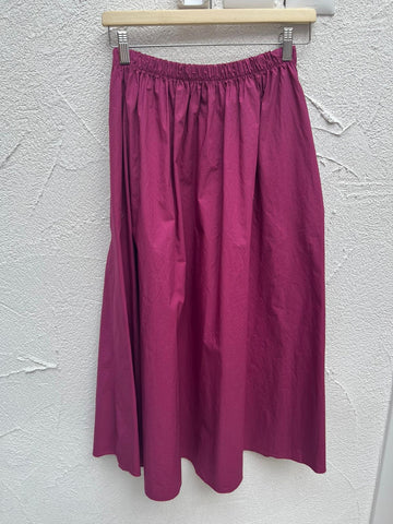 SKIRT - MAROON - 10289