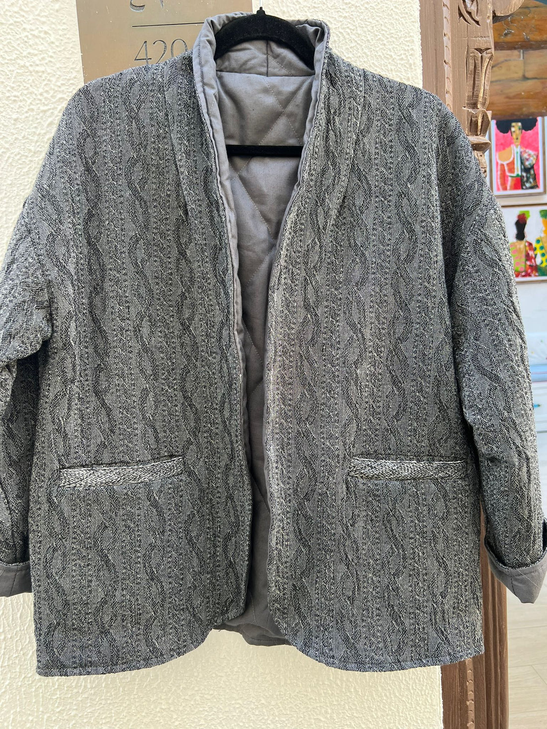 VESTE GILLET - GRAY - 1100884ANG93