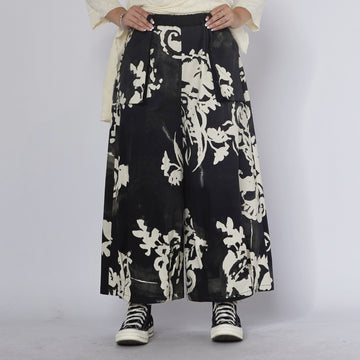 WOMAN TROUSERS - BLACK & WHITE - 825119