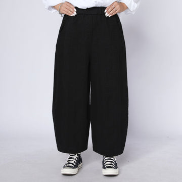 WOMAN TROUSERS - BLACK - 825125