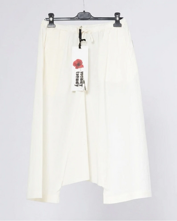 WOMAN TROUSERS - OFF WHITE - 825137
