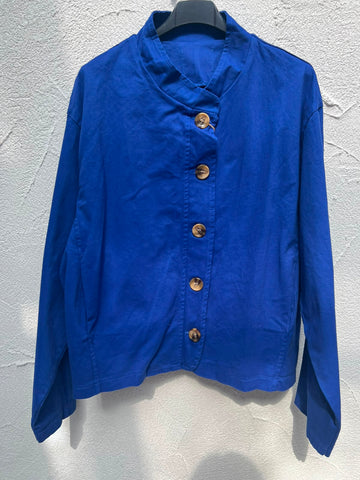 VESTE GILET - BLUE - 83893