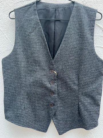VESTE GILET - GRAY - 35223P03