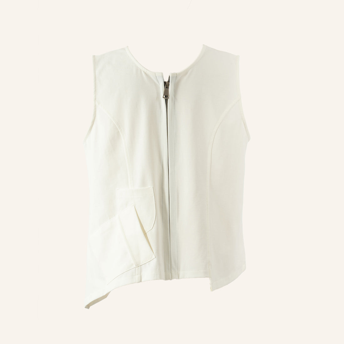 Gilet - White - 9046