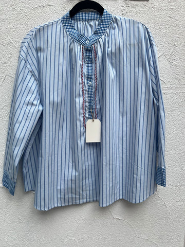 CHEMISE/TUNIQUE - BLUE - 1100811-RAG