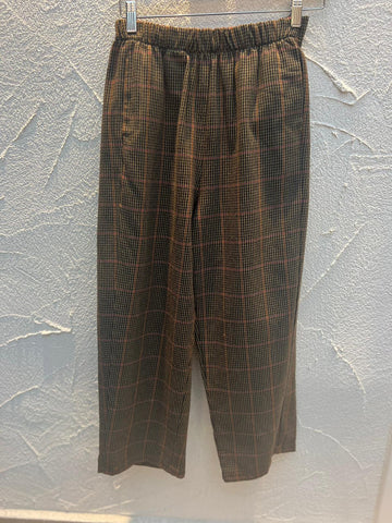 PANTALON - PINK & OLIVE GREEN - IS950053-5153