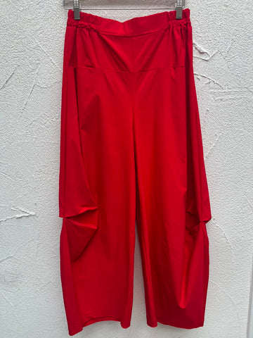 WOMEN TROUSERS - RED - 6453