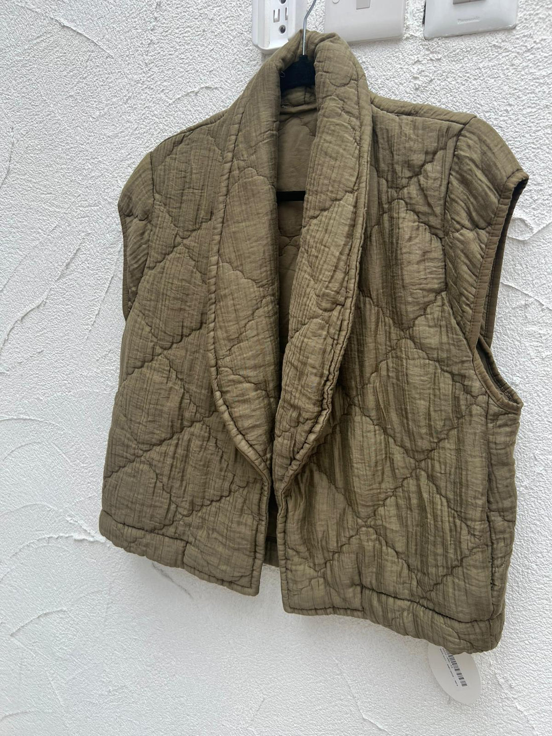VESTE GILET - ARMY GREEN - 96014