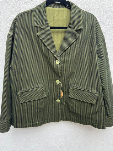 JACKET - OLIVE GREEN - 2000142-NEWSEY