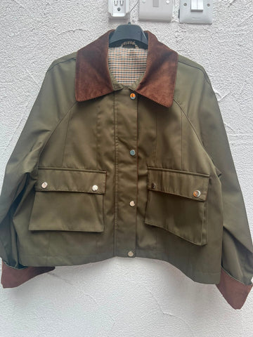 WOMEN'S JACKET - ARMY GREEN - DL30250