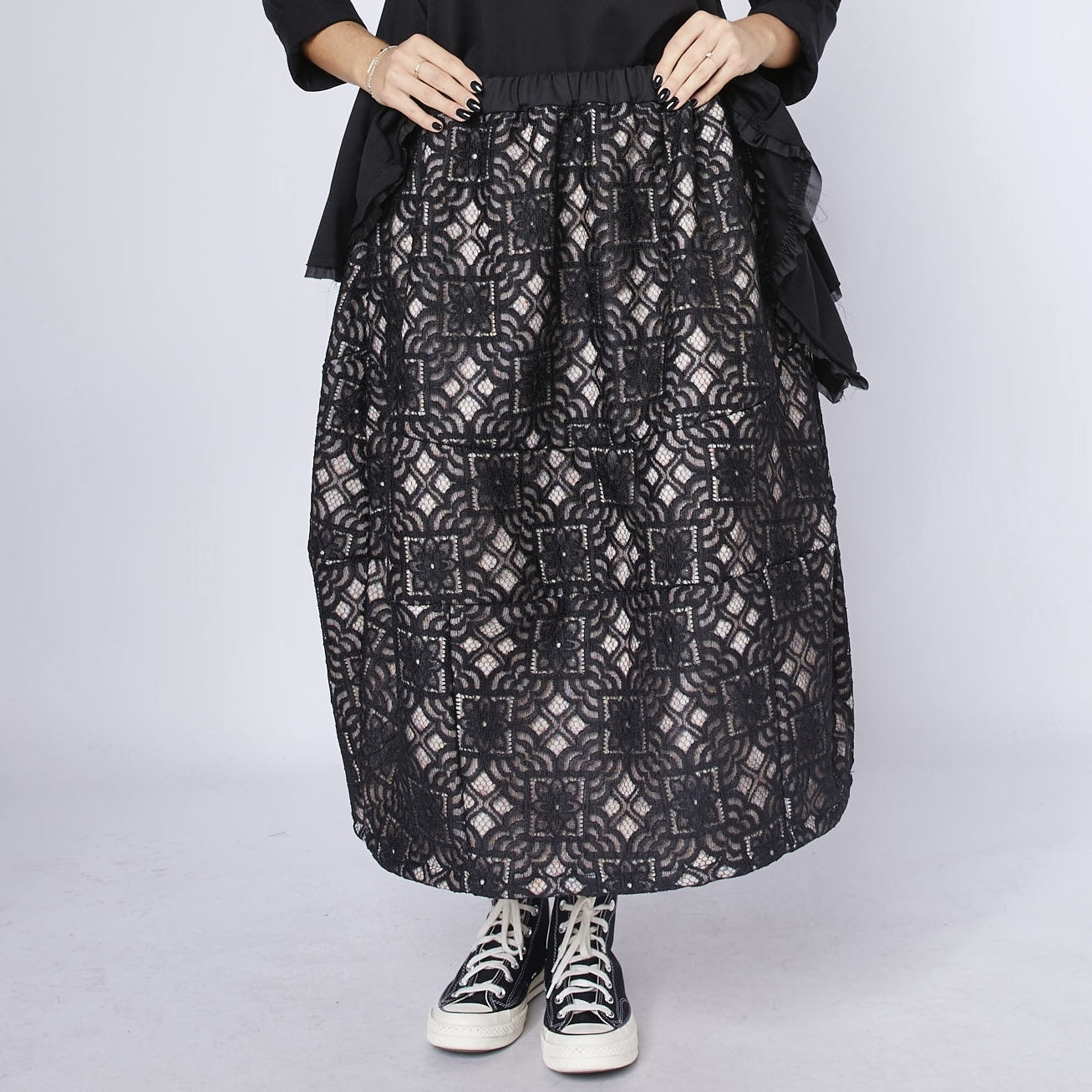 WOMEN SKIRT BLACK - 924061