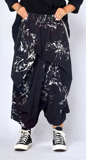 PANTALONI DONNA - BLACK & WHITE - 925045