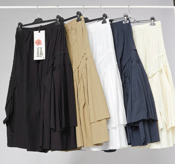 WOMAN SKIRT - NAVY BLUE - 925068