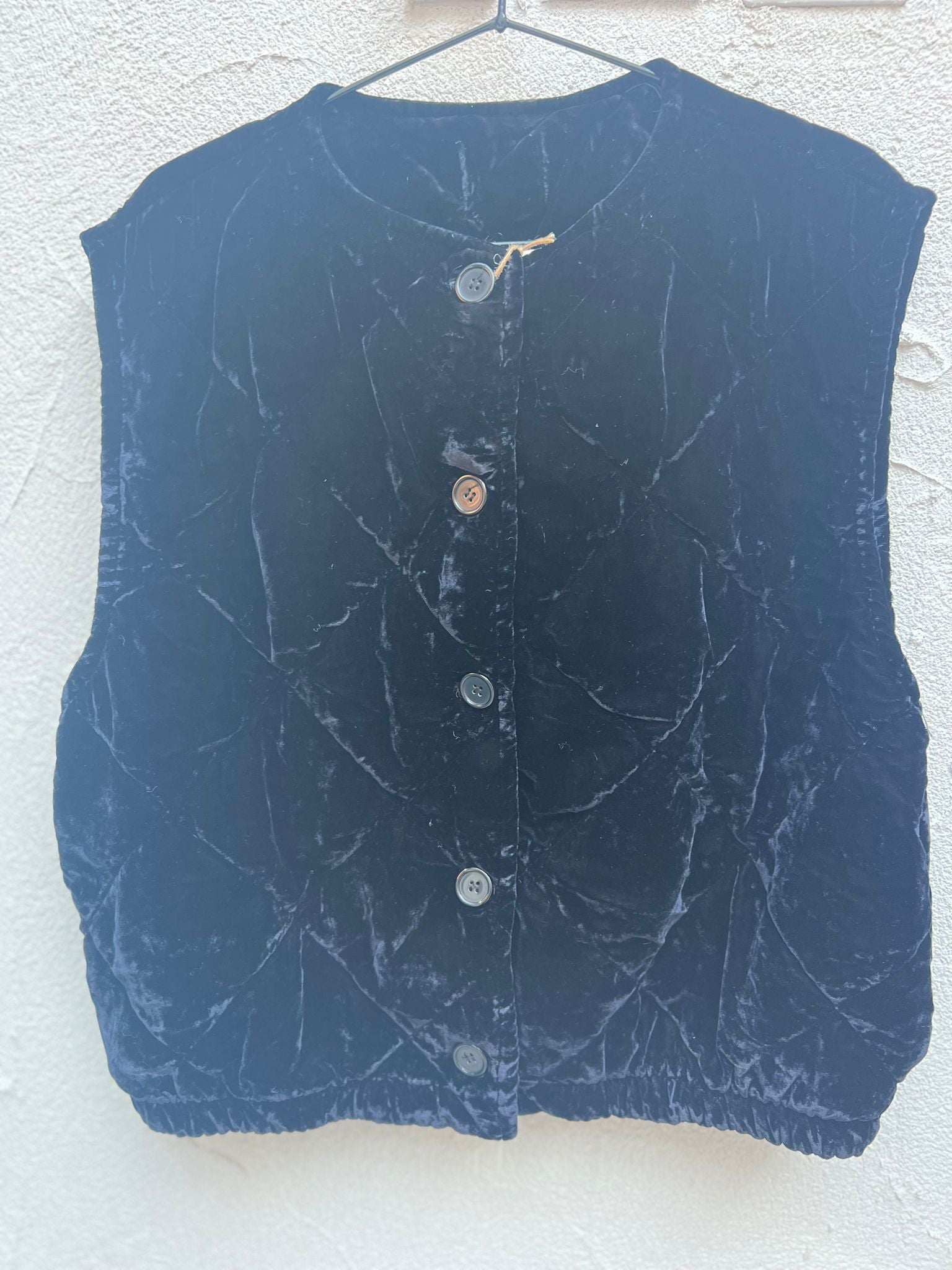 VESTE GILET - DARK BLUE - 81708