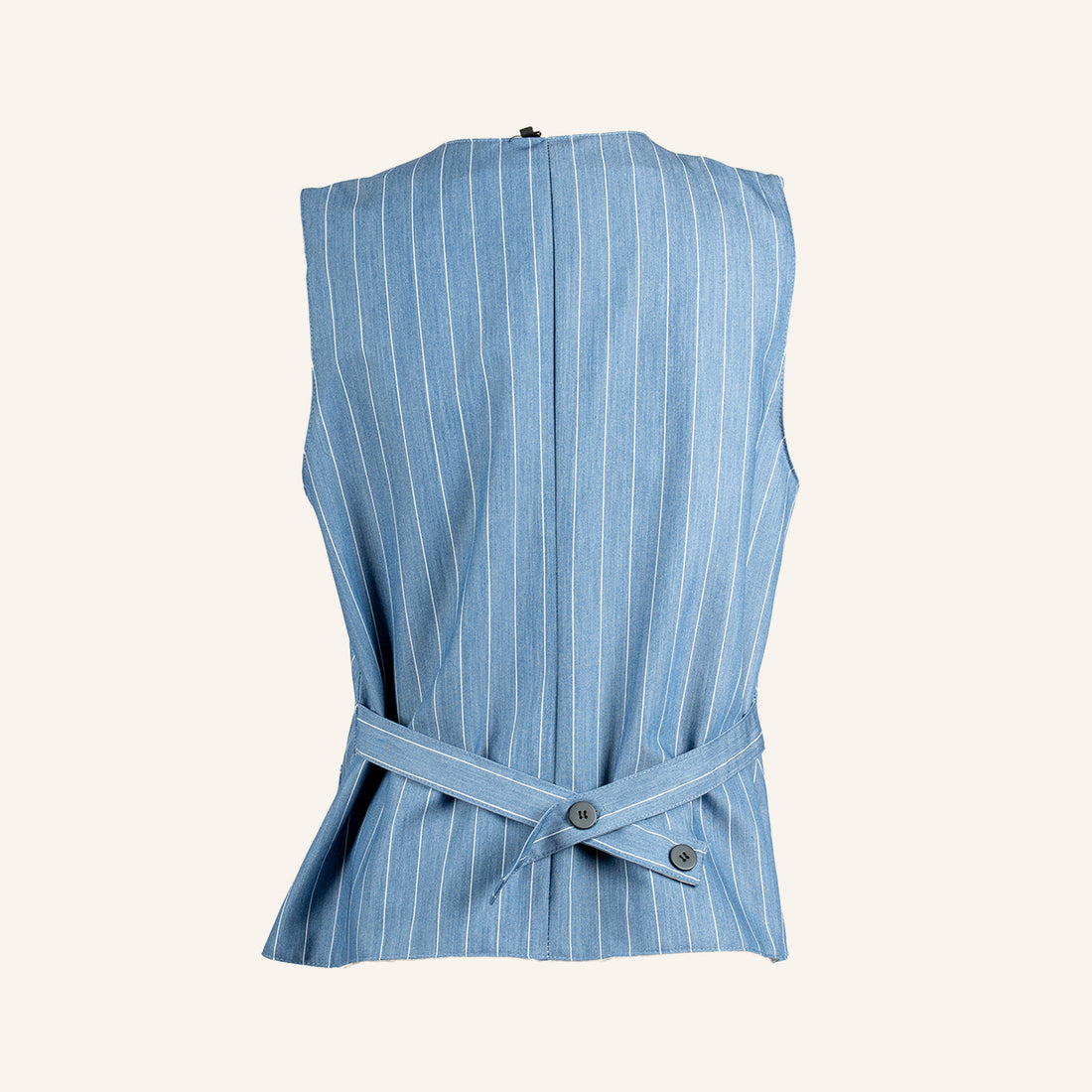Gilet da donna - White & Blue - 8821
