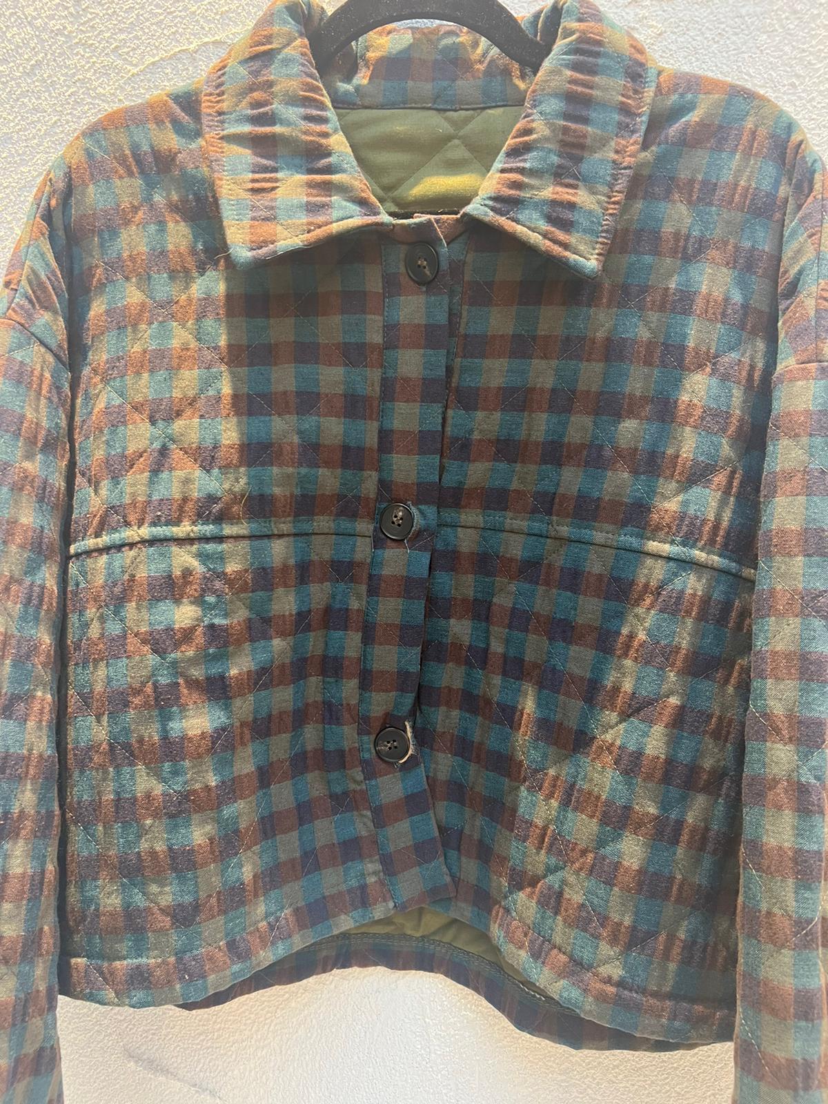 VESTE GILET - ARMY GREEN, BLUE & PURPLE - 110093930065