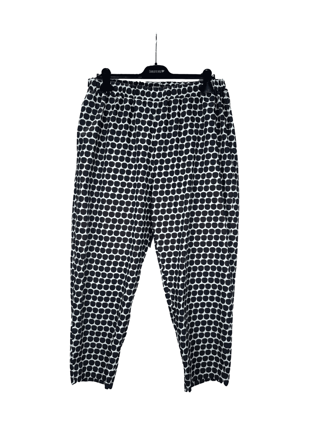 Buggy Pant Printed Popeline- Balle Brown