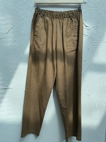 PANTALON - BROWN & BLACK - P6276R