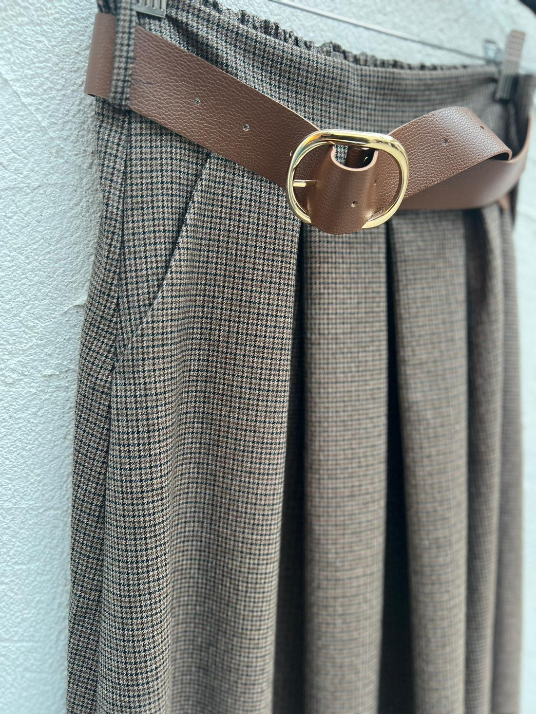 JUPE/SKIRT - BROWN - 52123QST