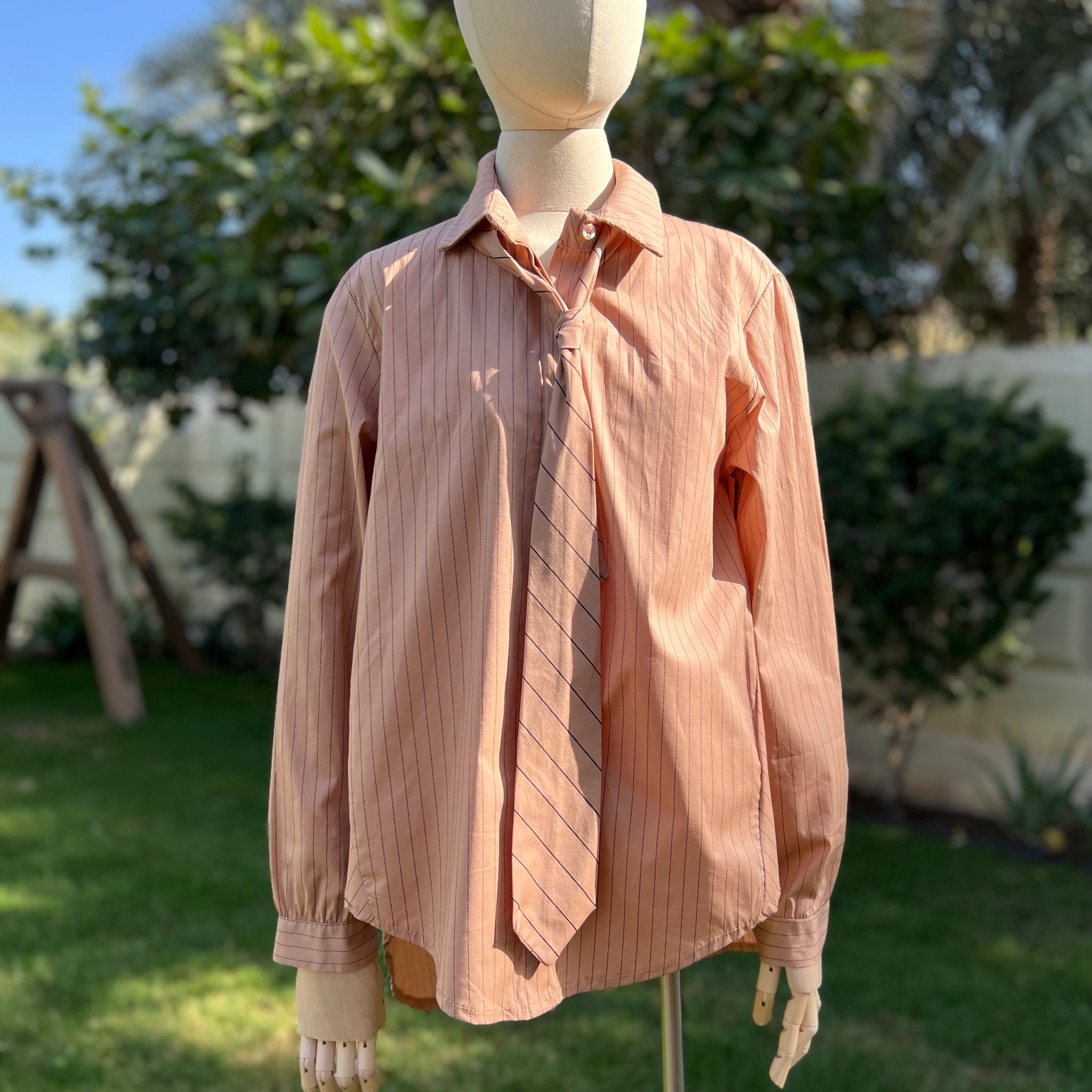 PINK - Blusa raya gruesa - 43C6-P12XC - THIN LINES