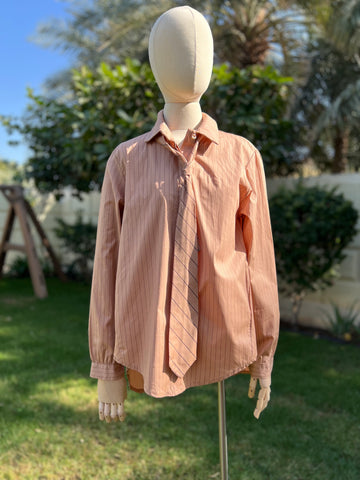 PINK - Blusa raya gruesa - 43C6-P12XC - THIN LINES