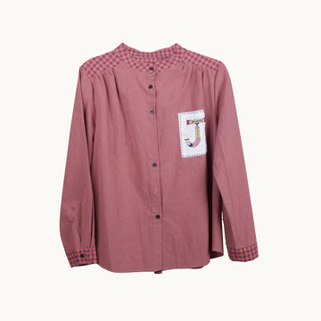 WOMEN SHIRTS PINK - C01100210