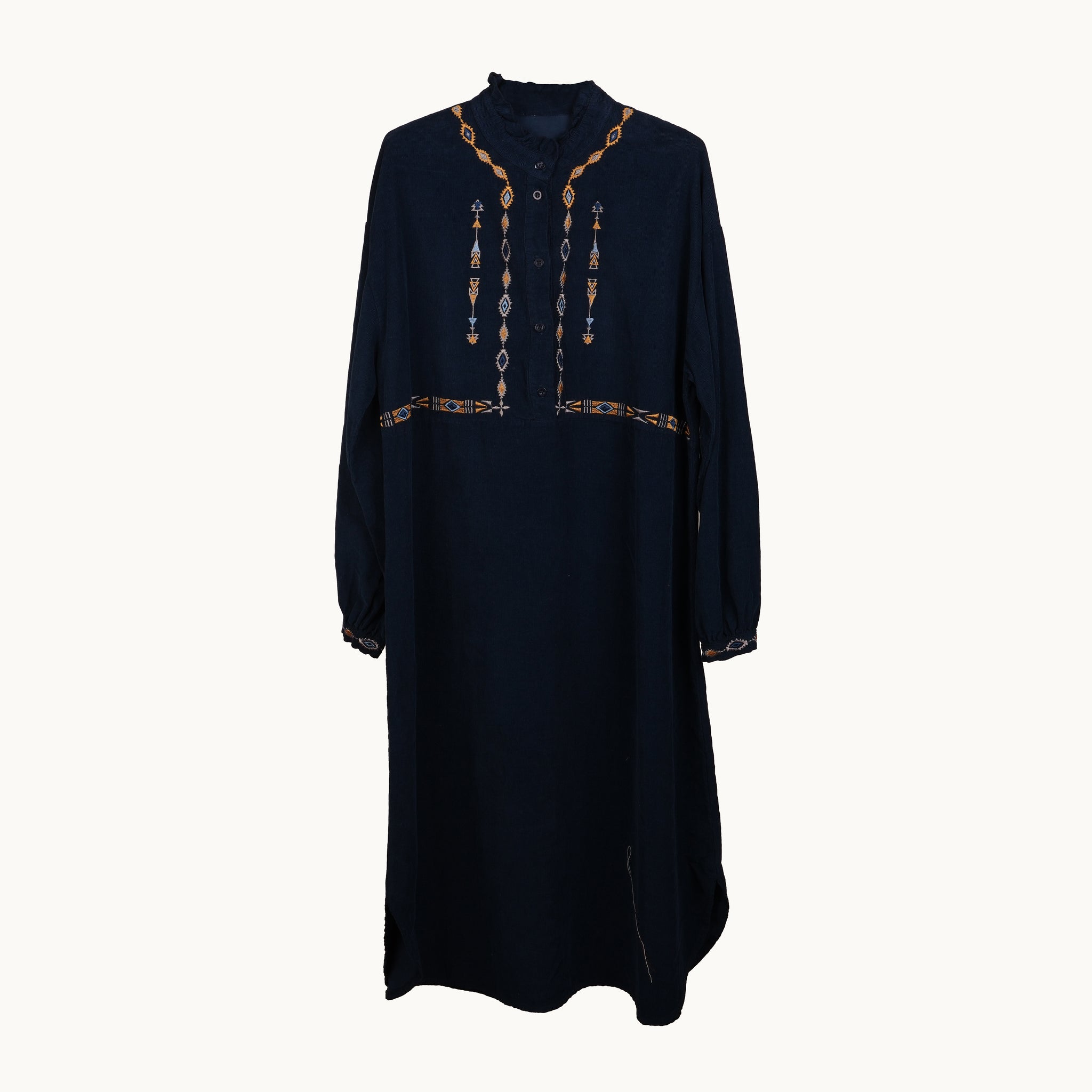 WOMEN DRESS NAVY BLUE - 3100155