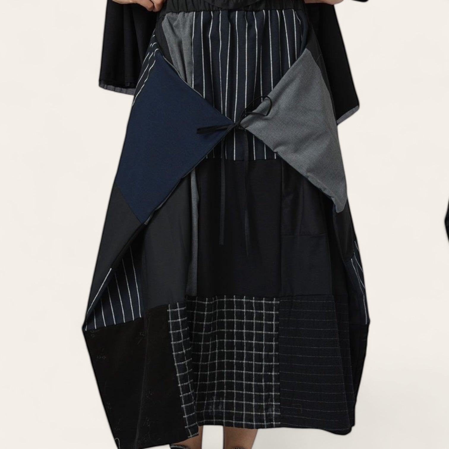 WOMAN SKIRT- PATCHWORK FABRIC - 825008