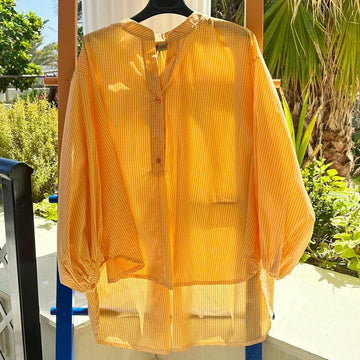 CAMISA - YELLOW BUTTON BLOUSE - 96231