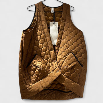 WOMAN GILET BROWN - 124264