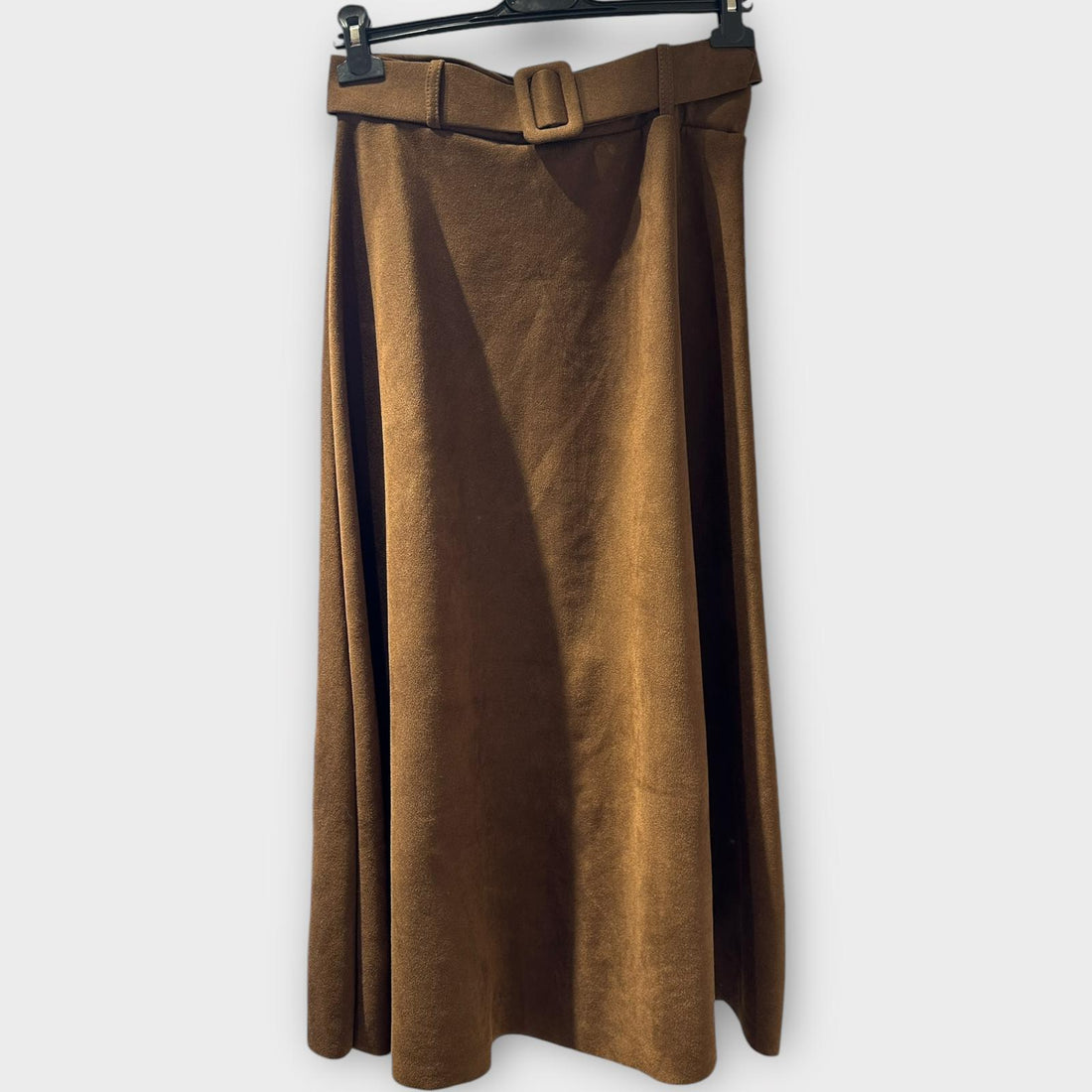 VELVET BROWN SKIRT 46 23230