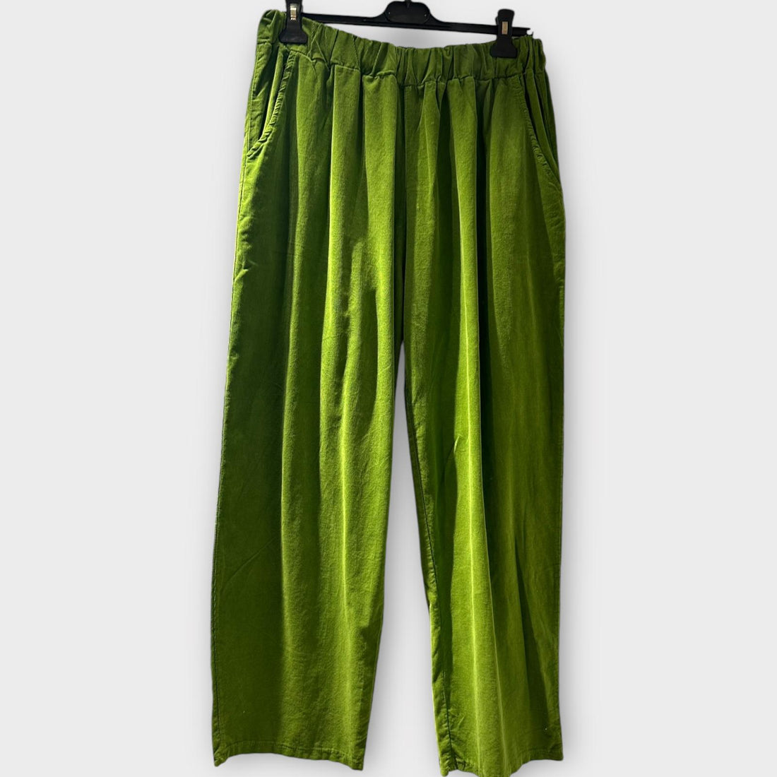 VELVET PANT GREEN 65 23043