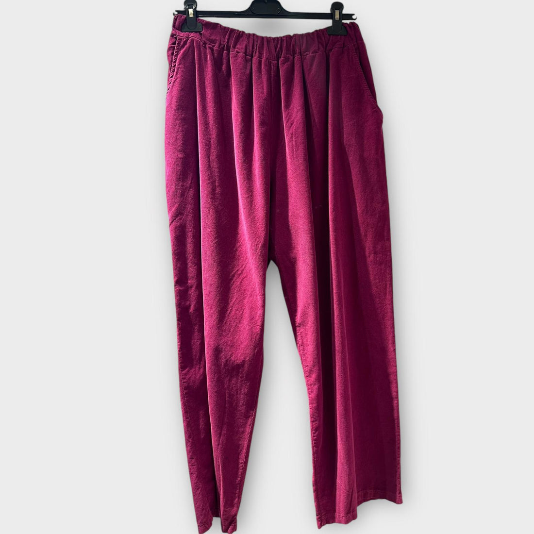 VELVET PANT Fuchsia 66 23043