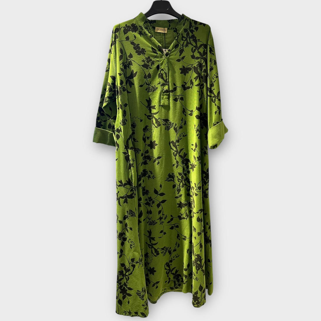 GREEN LONG DRESS 70 23173