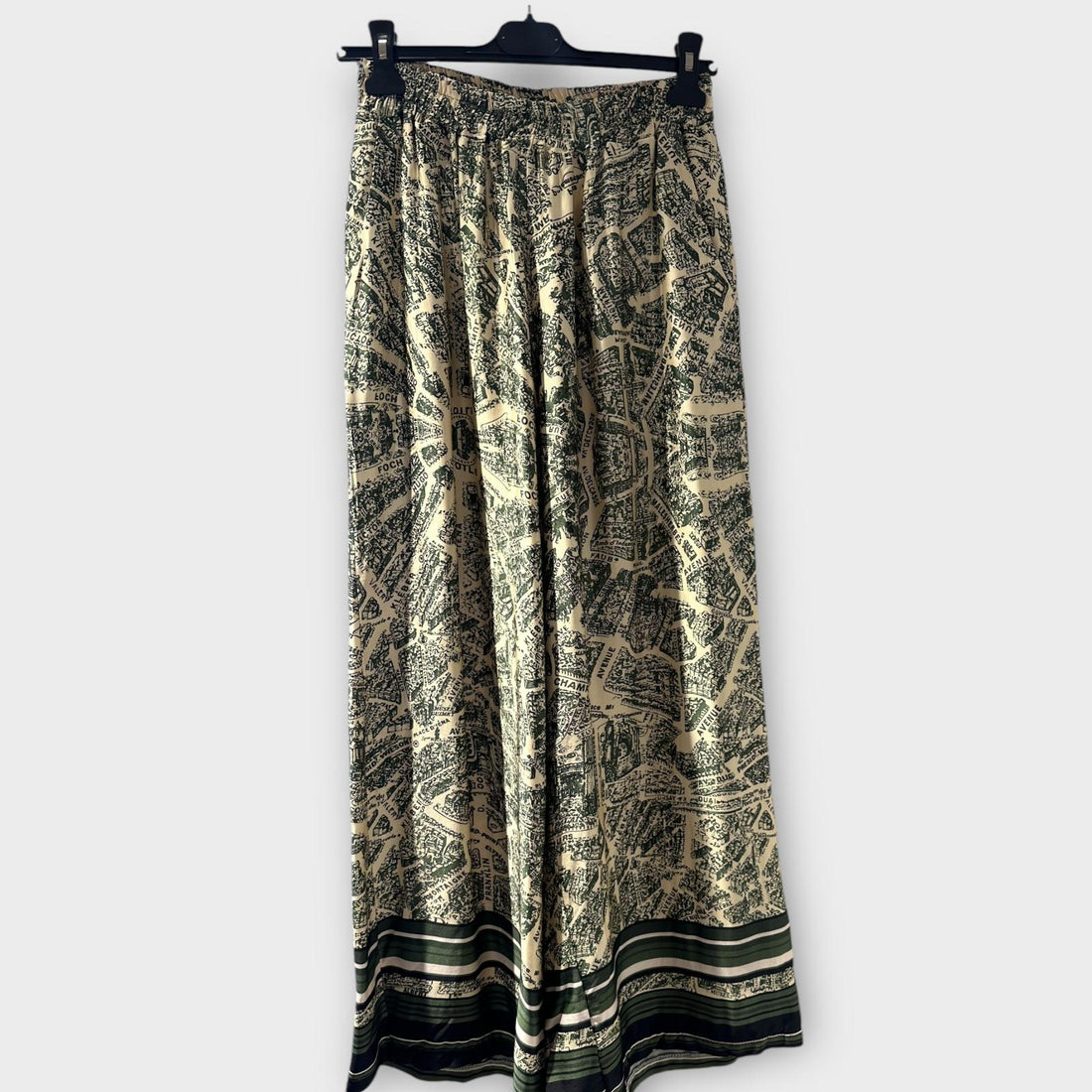 SILK PANT GREEN 15 88095