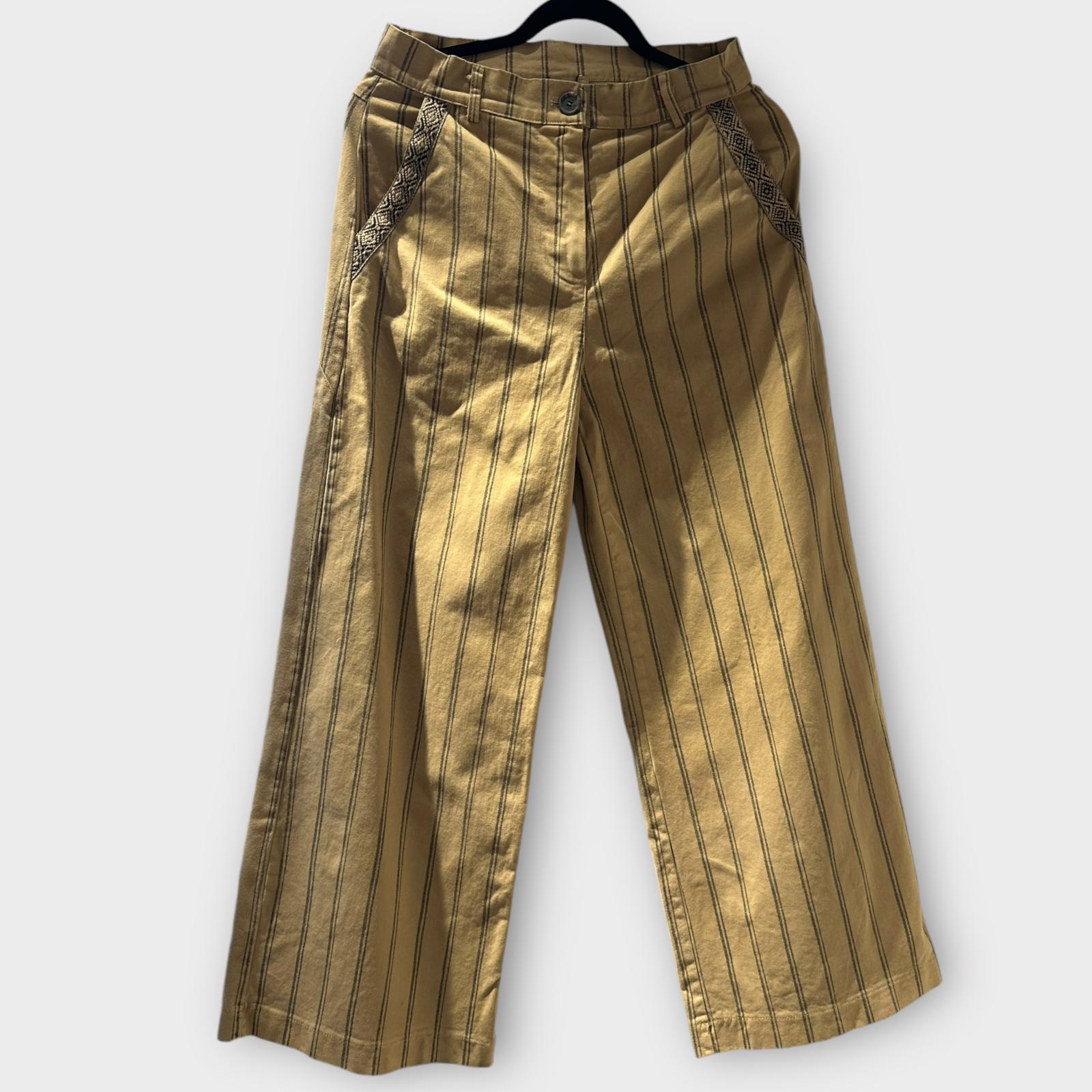 BEIGE STRIP PANT 5 M95295