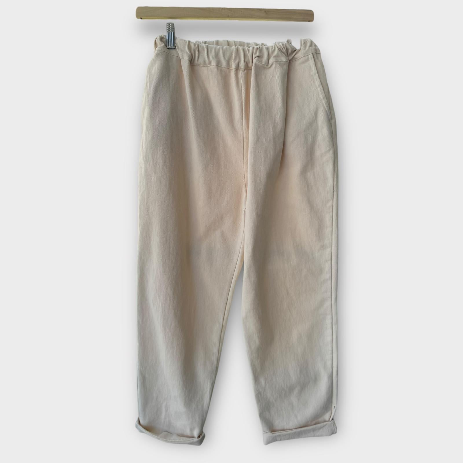 WOMAN TROUSERS WHITE - 791337