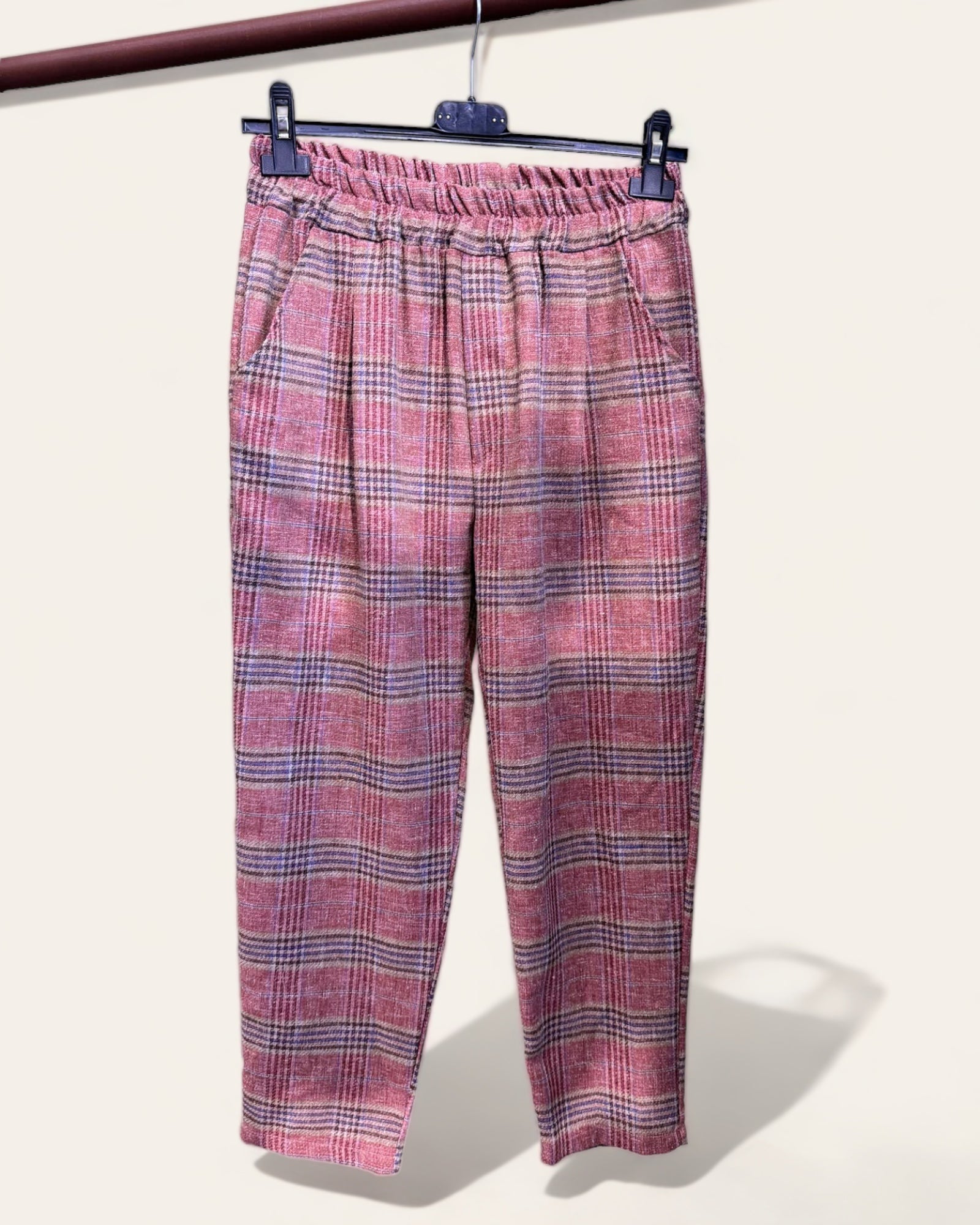 RED CHECKERED PANT - 43C11-9571