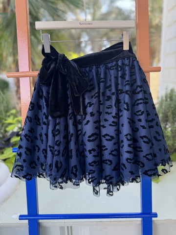 Mini Falda - Navy blue G01991