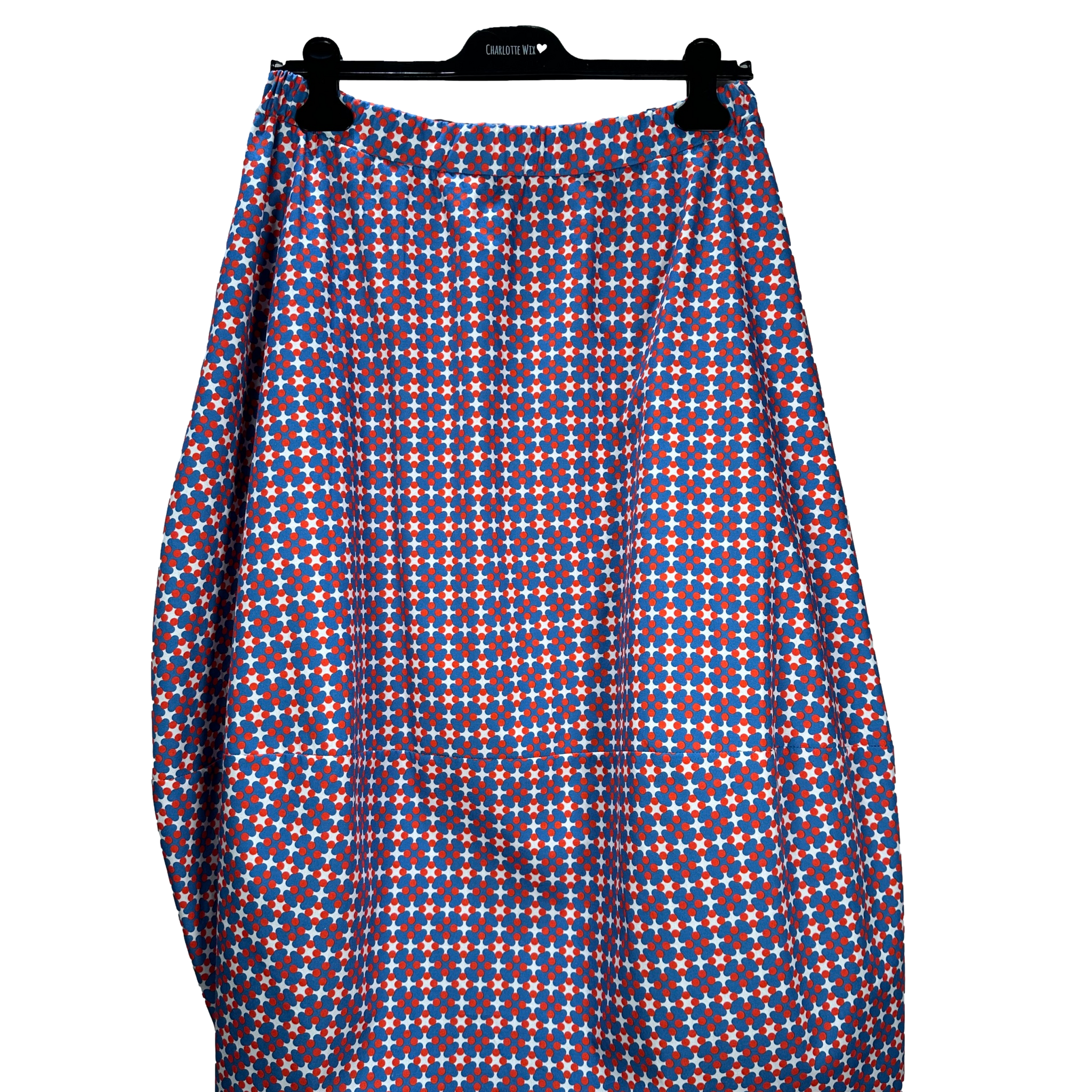 Anfora Skirt Vichy- G/Light Blue