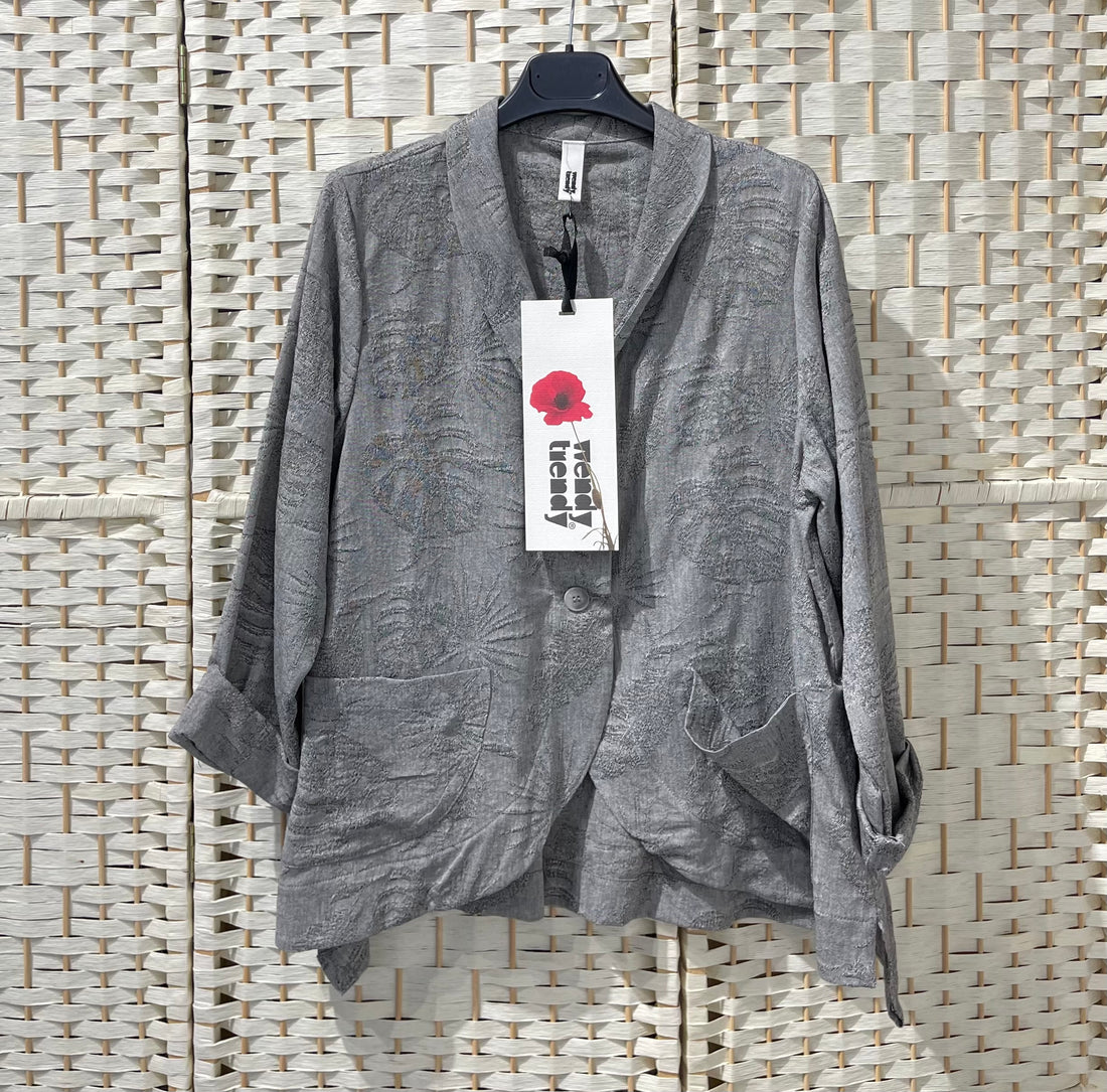 GRAY WOMEN JACKET - 224113