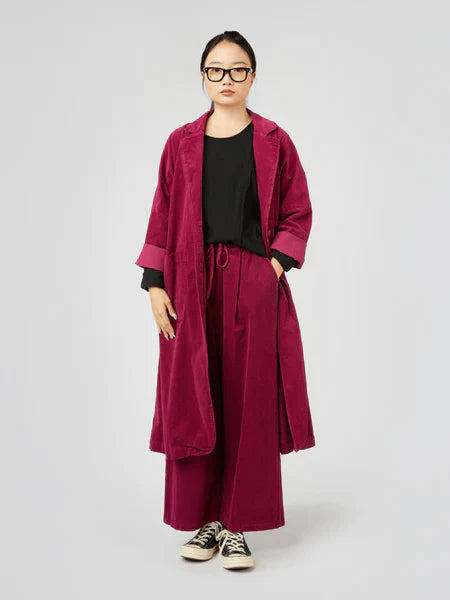 CHERRY- VELVET COAT - 221337