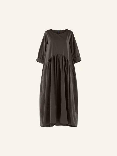 MUD - LONG VOLUMINOUS DRESS - 110481