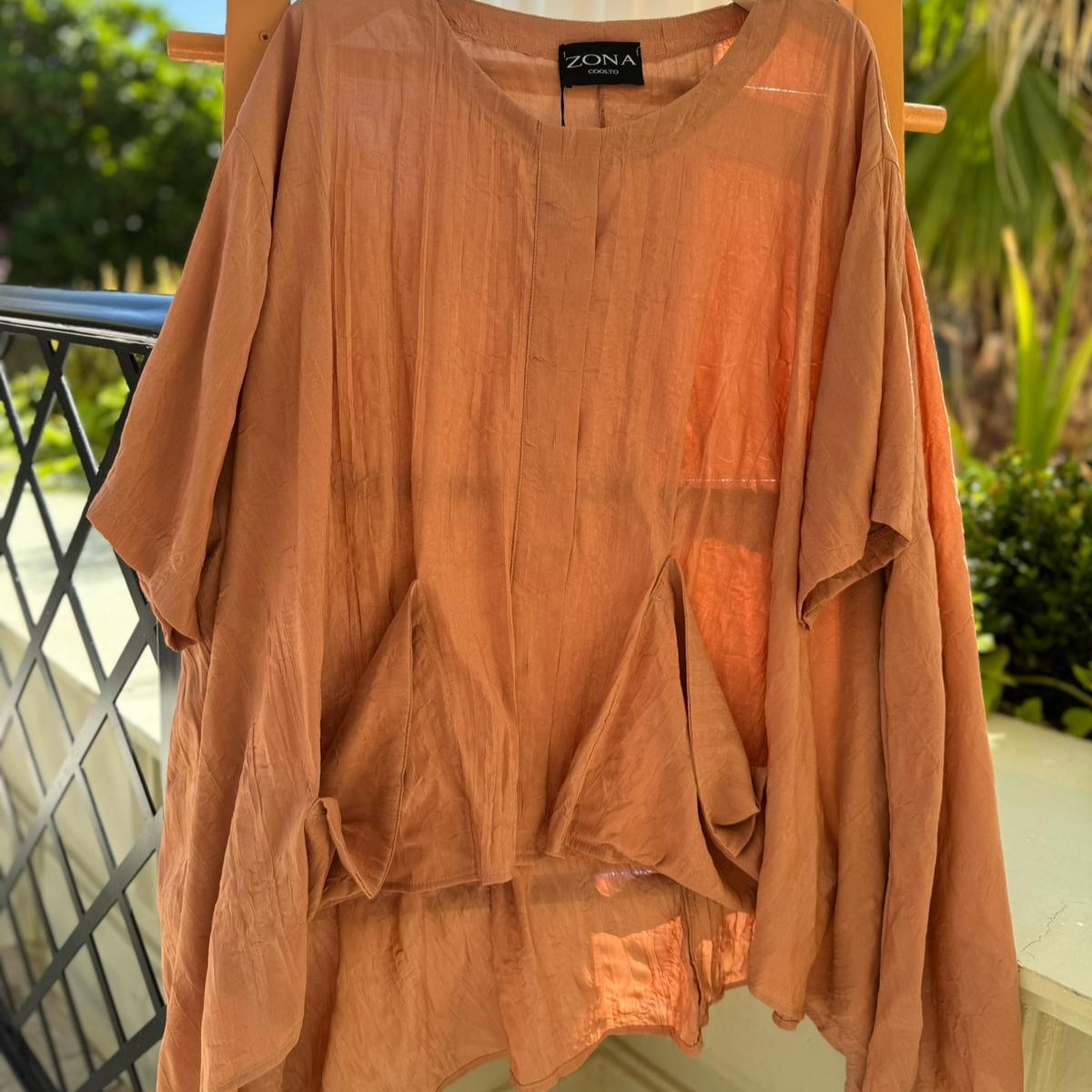 TOP - PEACH BLOUSE -504