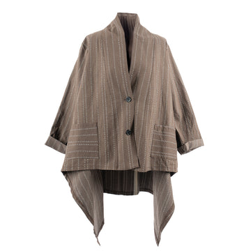 JACKET - 56370 - BROWN